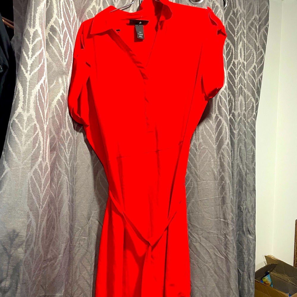 Lane Bryant size 14/16 womens red dress